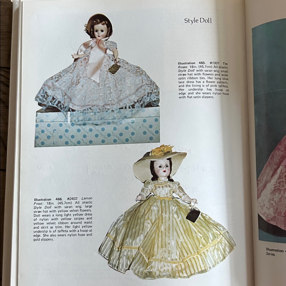 Vintage Nancy Ann Storybook Dolls Hardcover Book with Paper Cover - Picture 14 of 17